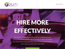 Tablet Screenshot of plumplacementsinc.com